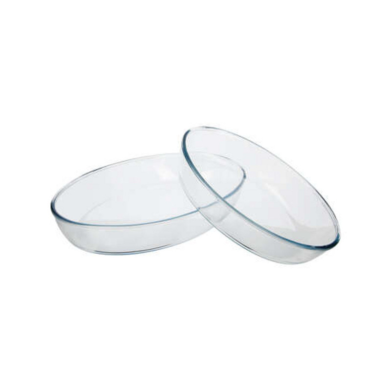 Plat Verre X Oval Cm Cm