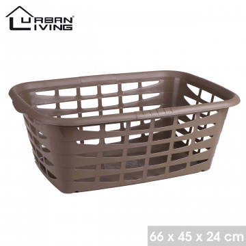 CORBEILLE LINGE 66X45X24 TAUPE