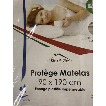 PROTEGE MATELAS  90X190 PVC...