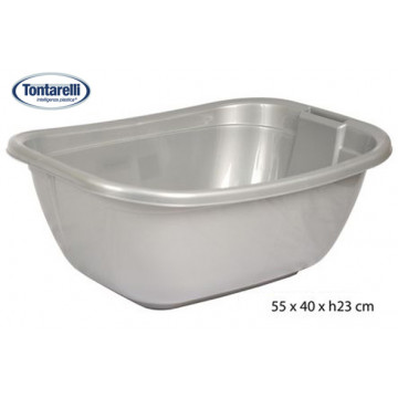 BASSINE OVALE 55X40 ARGENT