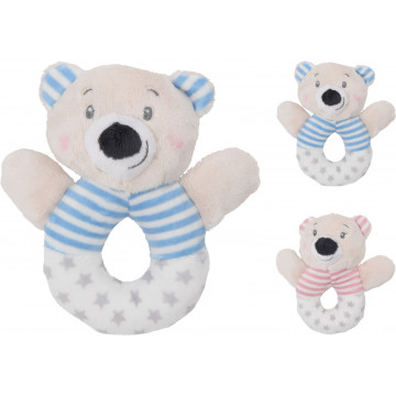 HOCHET PELUCHE OURS