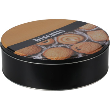 BOITE METAL BISCUIT RONDE
