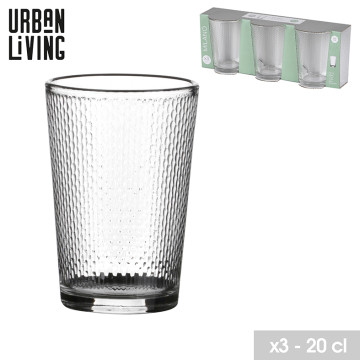 VERRE EAU 20CL X 3 MILANO