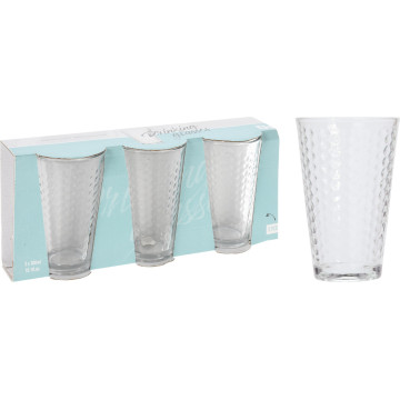 VERRE EAU 30CL X 3 EXCELLENT