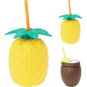 MUG PAILLE ANANAS/NOIX DE...