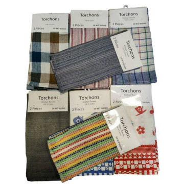 TORCHON X 2 50X70 GRAND...