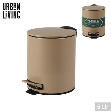 POUBELLE PEDALE 5L TAUPE...