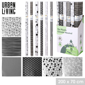 PAPIER CADEAU 200X70 BLACK...