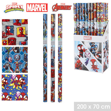 PAPIER CADEAU 200X70 MARVEL...