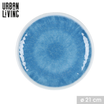 ASSIETTE MELAMINE 21CM BLEU...
