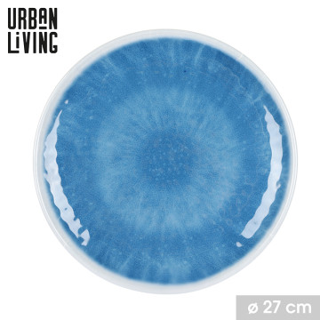 ASSIETTE MELAMINE 27CM BLEU...