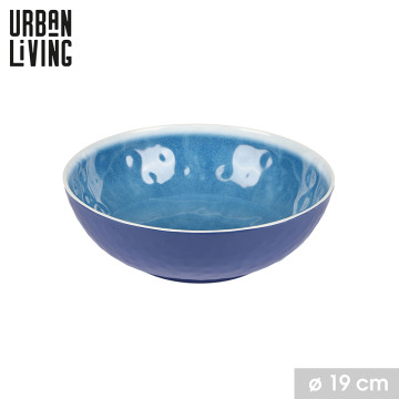 COUPELLE MELAMINE 19CM BLEU...