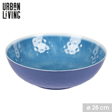 SALADIER MELAMINE 28CM BLEU...