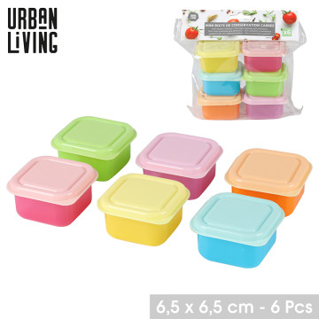 MINI BOITE PVC X 6 CARRE...