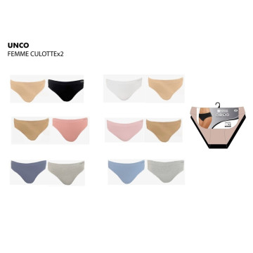 CULOTTE DAME X 2 SANS...