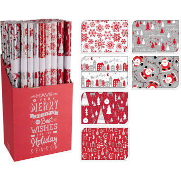 PAPIER CADEAU 200X70 NOEL...