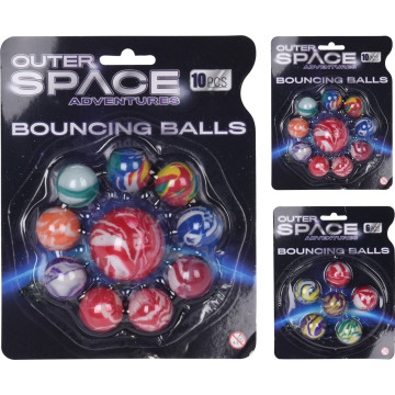 BALLE A REBONDIR X 10PCS...