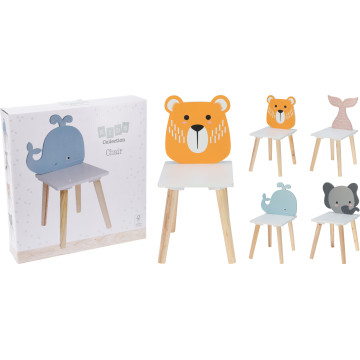 CHAISE ENFANT 52CM ANIMAUX...