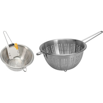 PASSOIRE INOX 21CM  MANCHE...