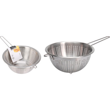 PASSOIRE INOX 24CM DOUBLE...
