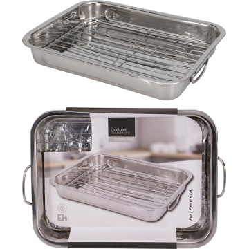 PLAT FOUR INOX 37X28 +...