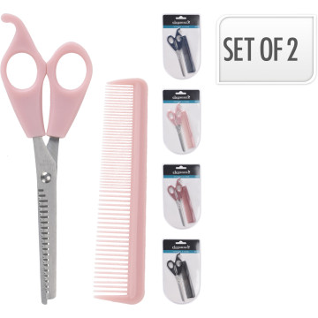 PEIGNE + CISEAU S/CARTE  4...