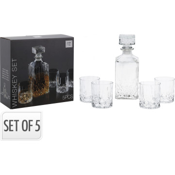 COFFRET WHISKY CARAFE + 4...