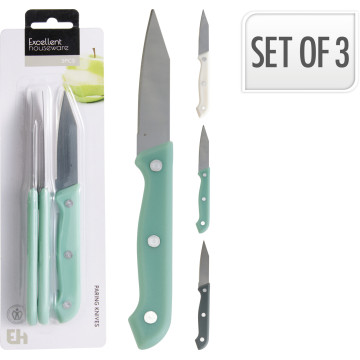 COUTEAU X 3 S/CARTE 3...