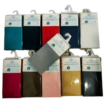 DRAP HOUSSE 160X200 COTON...