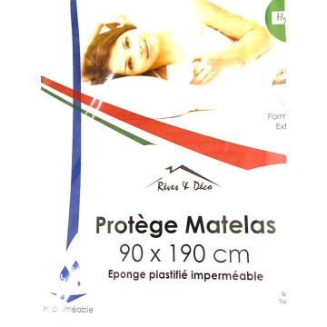 PROTEGE MATELAS  90X190 PVC...