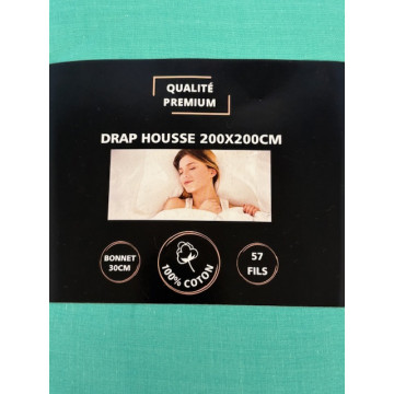 DRAP HOUSSE 200X200 COTON...