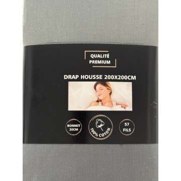 DRAP HOUSSE 200X200 COTON...