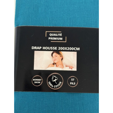 DRAP HOUSSE 200X200 COTON...