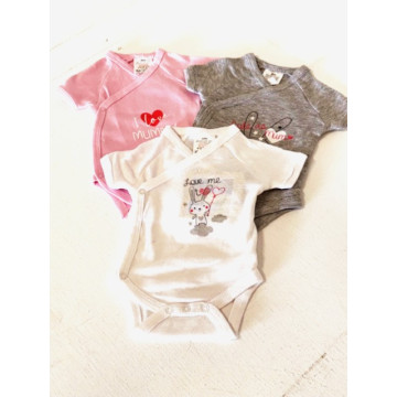 BODY X 2 CROISE 0/3M M/C...