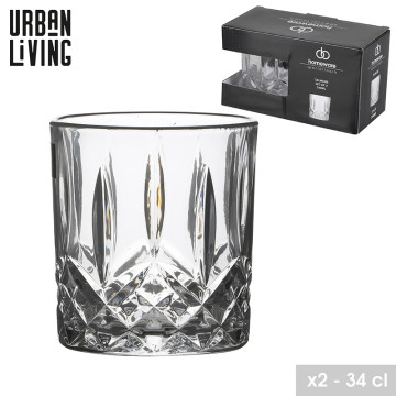 VERRE WHISKY 34CL X 2...