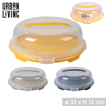 PLAT A GATEAU CLOCHE 33X12...