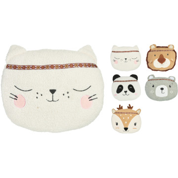 COUSSIN ENFANT TETE ANIMAL...