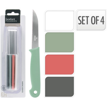 COUTEAU X 4 EPLUCHEUR...