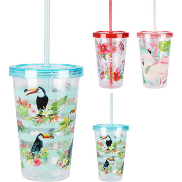 MUG 16CM + PAILLE...