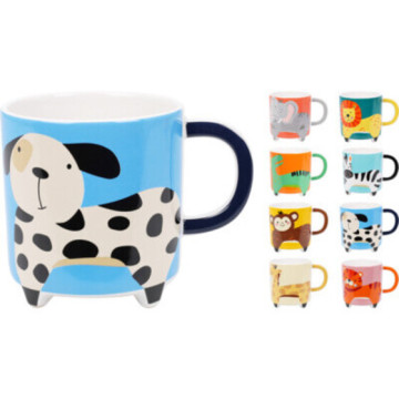 MUG 33CL GRES ANIMAUX 6...