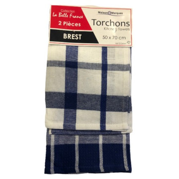 TORCHON X 2 50X70 BREST