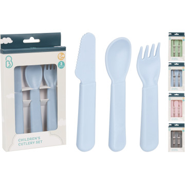 COUVERT ENFANT X 3PCS ASSORTIS