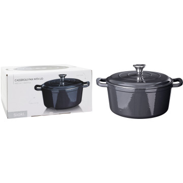 COCOTTE FONTE 4,4L EMAILLEE