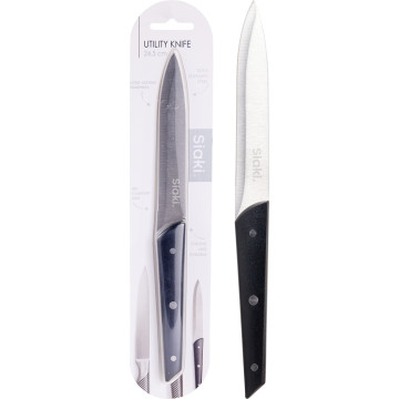 COUTEAU 24CM MANCHE ABS NOIR