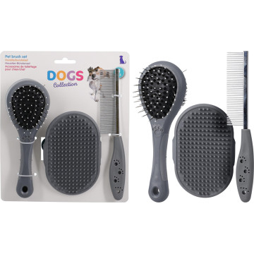 BROSSE ANIMAUX X 3