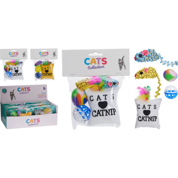 JOUET CHAT X 5PCS DISPLAY 12