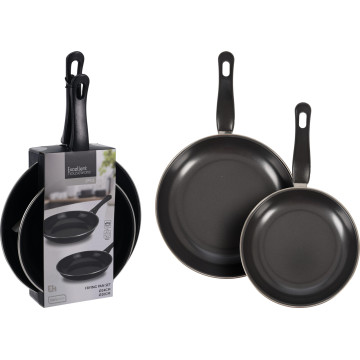 POELE X 2 CARBON 24/20CM