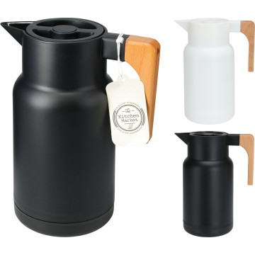THERMOS 1L MANCHE BOIS ASSORT