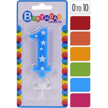 BOUGIE ANNIVERSAIRE X 60...