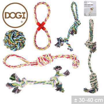 JOUET CHIEN NOEUD ET CORDE...